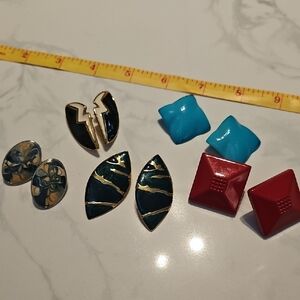 Stylish Geometric Earrings Set